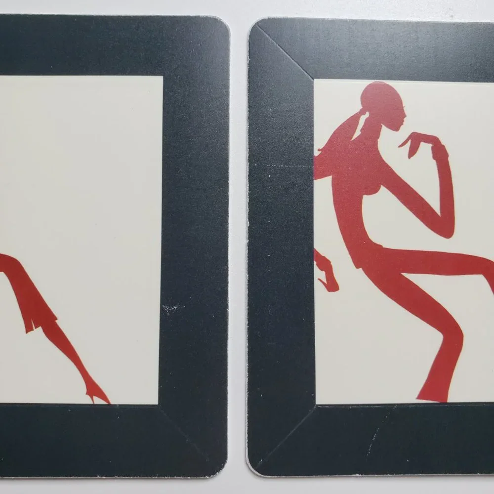 Retroneu Design Studio 225 Placemat & Coaster Set Retro Chic Made in Italy (2)